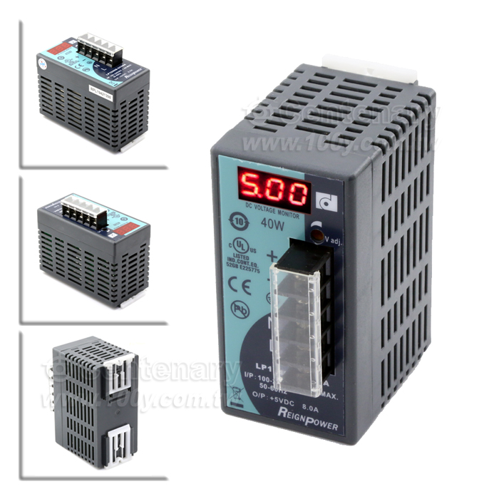 40W 導軌式開關電源 5V/8A - 119539 產品圖片