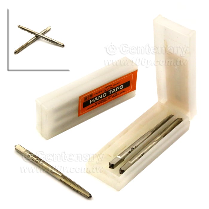 英制攻牙器組(套裝手絞絲攻) - 141362 產品圖片