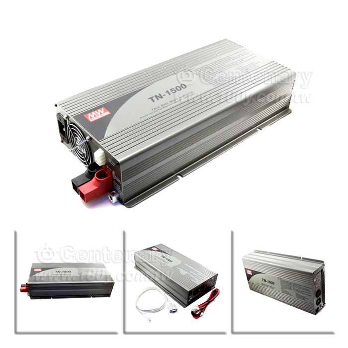 1500W  True Sine Wave DC-AC Inverter with Solar Charger - 55296 Product Image