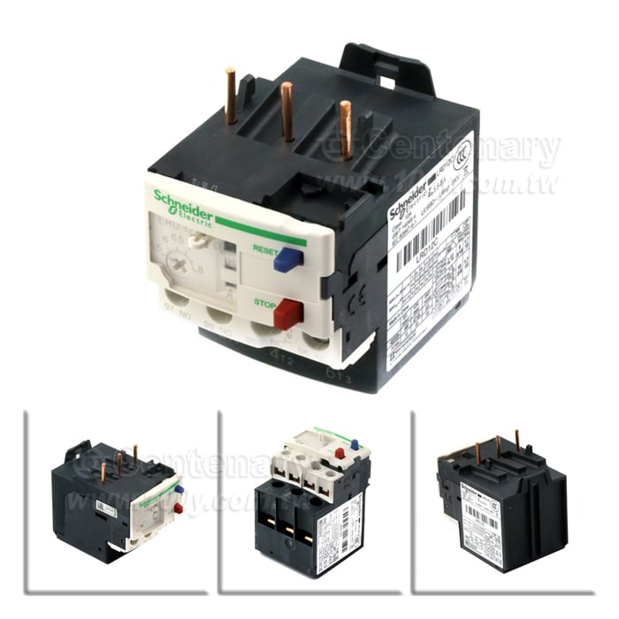 Schneider 熱過載繼電器5.5-8A  型號有C代表為大陸製