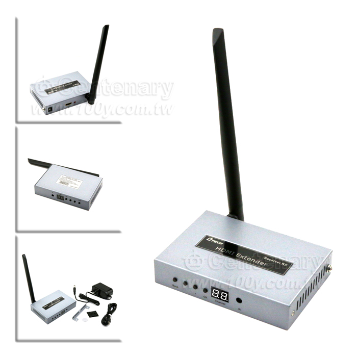 HDMI無線延長器 50M 1080P一對多HDMI轉網 高清 - 142681 產品圖片