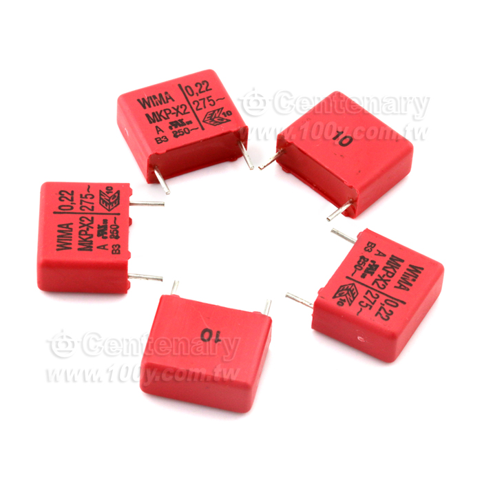0.22uF/275VAC/±10% - 52244 產品圖片