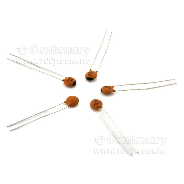 39pF Radial Ceramic Disc Capacitor