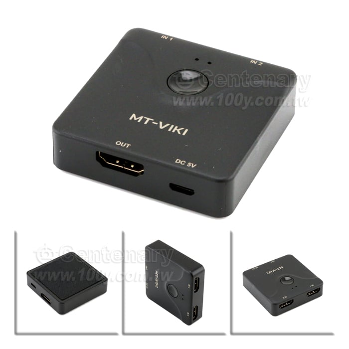 邁拓 HDMI2.0切換器2口2進1出 - 143325 產品圖片