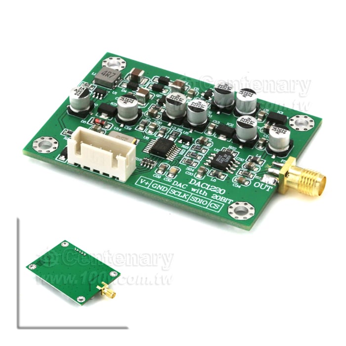 DAC1220數模轉換資料獲取模組 - 143597 產品圖片