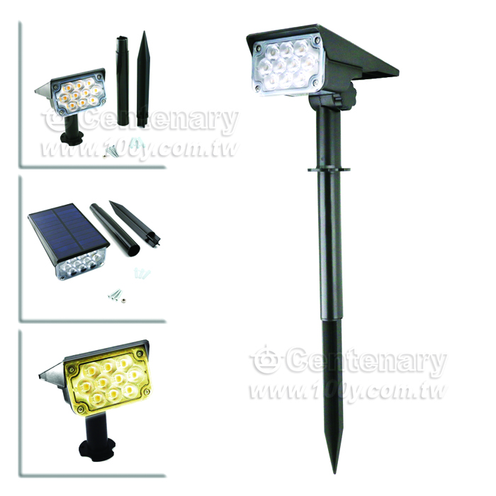 LED太陽能草坪插地燈  暖白光 - 143675 產品圖片