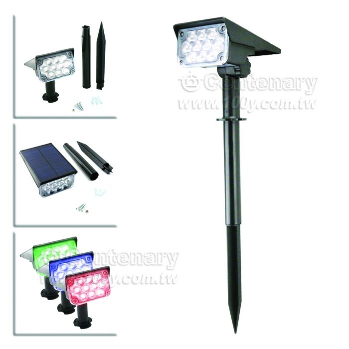 LED太陽能草坪插地燈  RGB - 143676 產品圖片