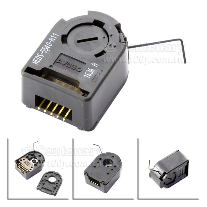 編碼器 3 Channel 500 CPR 4mm Metal CW - 104454 產品圖片