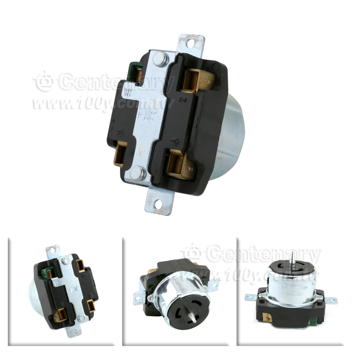 HUBBELL_Receptacle, 50A, 3P Twist Lock - 97381 Product Image