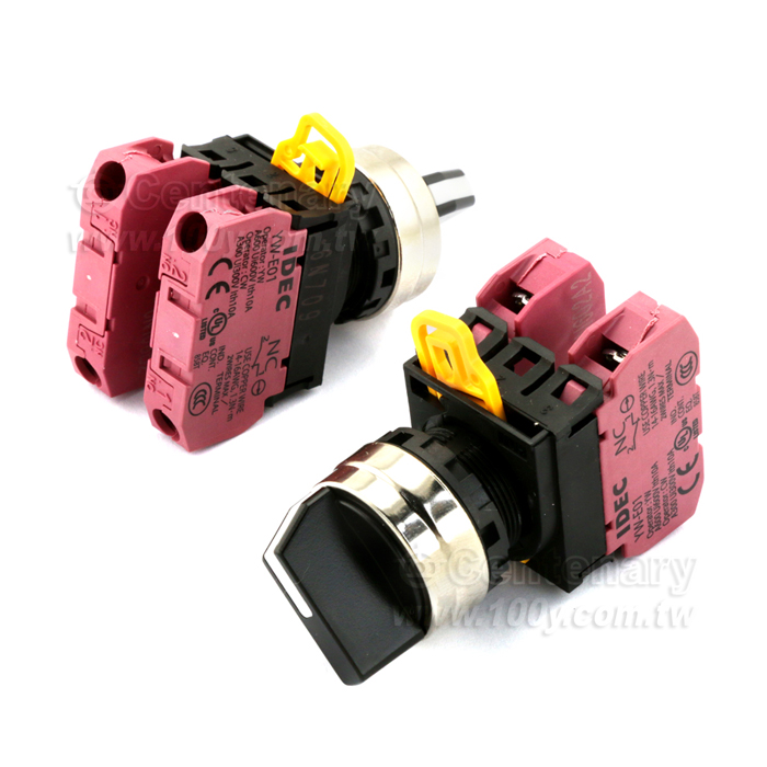 IDEC_YW Series Selector Switch With Metal Bezel - 144812 Product Image