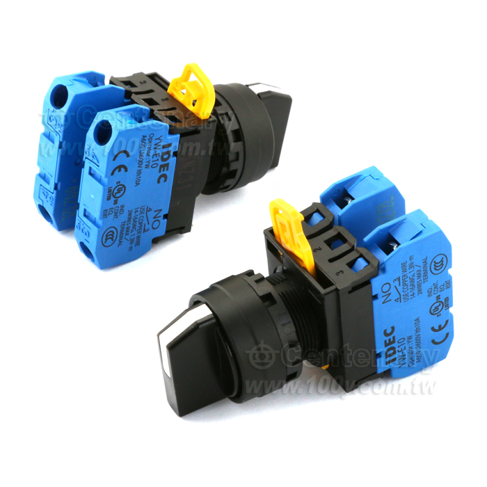 IDEC_YW Series Selector Switch With Metal Bezel - 144814 Product Image