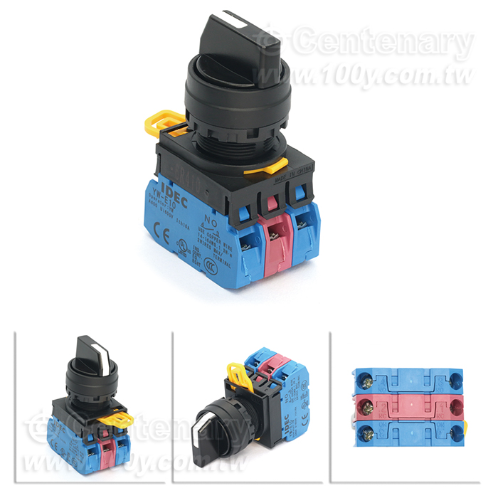 IDEC_YW Series Selector Switch With Metal Bezel - 144817 Product Image