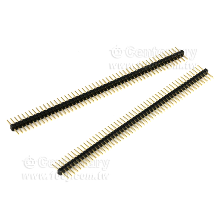 1.27mm Male Headers (Gold) -Single Row - 104608 Product Image