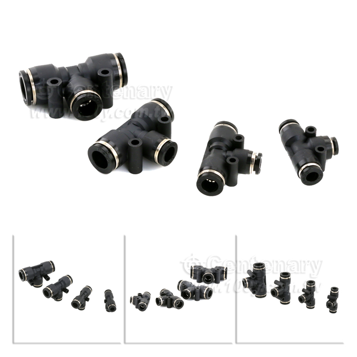 T Type Three-Way Adjustable Pneumatic Fitting - 145086 Product Image