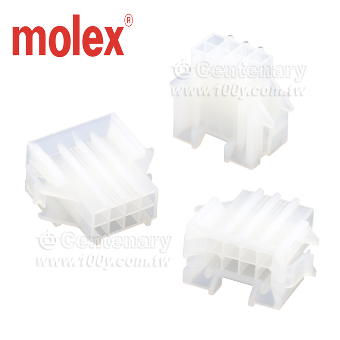 MOLEX_Plug Housing, Dual Row with Panel Mount Ears - 97991 Product Image