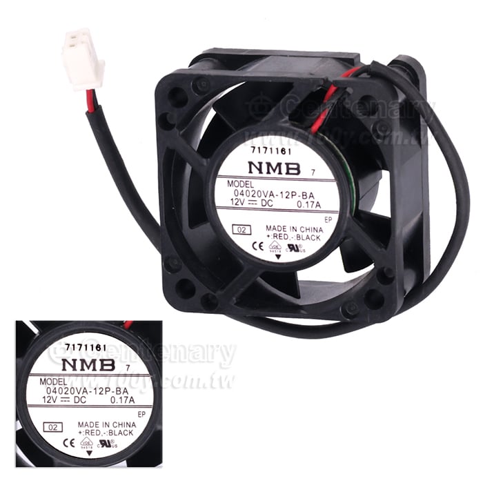 NMB_ 0.17A DC12V  2.04W 9500RPM 滾珠 4020