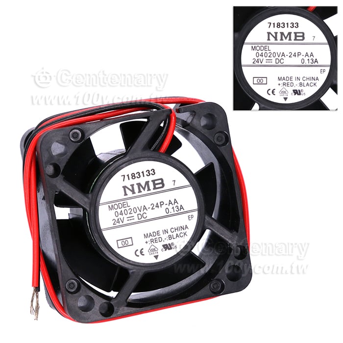 NMB_  0.13A  DC24V  2.4W 9500RPM 滾珠