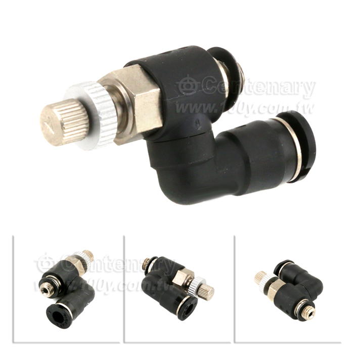 PISCO雙通節流閥外徑:4mm - 145632 產品圖片