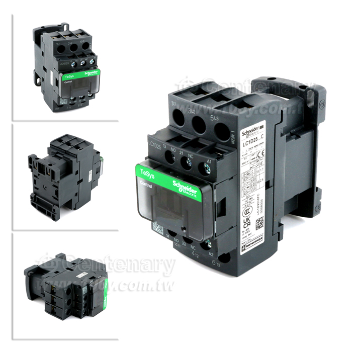 Schneider Electric TeSys D DC Coil Non-Reversing IEC Contactor - 86404 Product Image