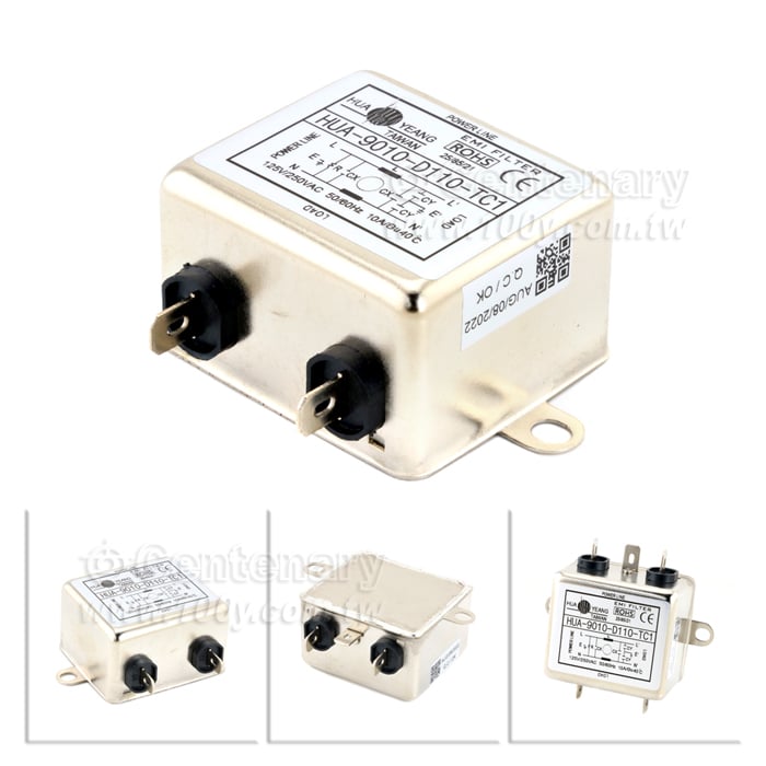 日規單相電源濾波器 10A/250VAC - 92286 產品圖片