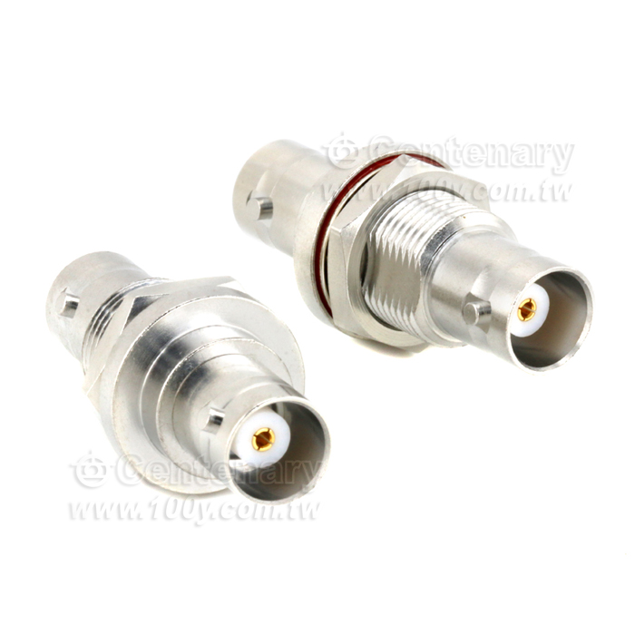 BNC Jack To BNC Jack Bulkhead IP67 Mated 6GHz VSWR1.2 & 12GHz VSWR1.3 - 147204 Product Image