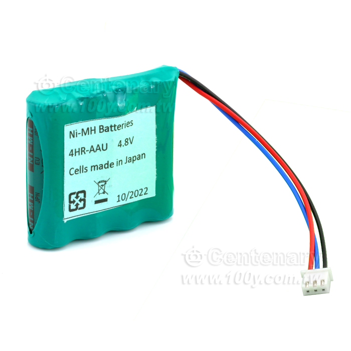 鎳氫可充電電池 4.8V/1650mAh - 92517 產品圖片