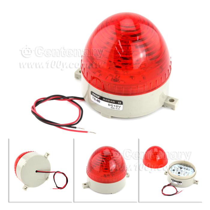 LED/警示燈頻閃TB-60 小型警示燈-12V-紅 - 147322 產品圖片