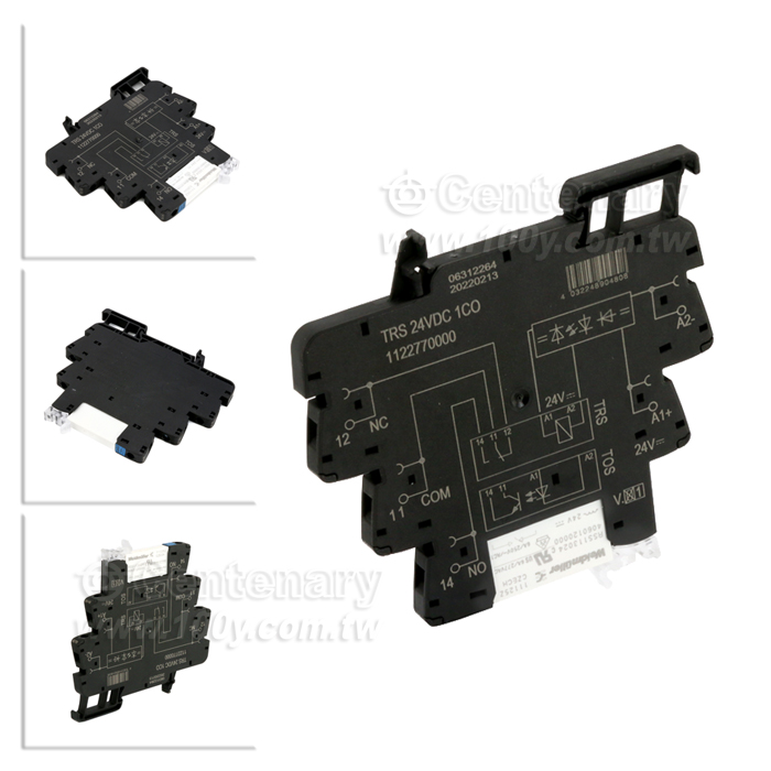 超薄繼電器一常開一常閉 24V - 147082 產品圖片