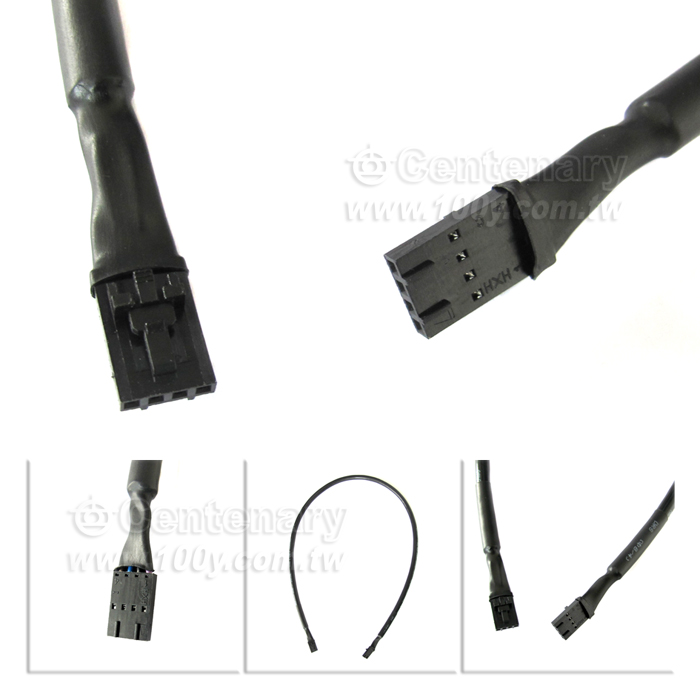 LED串口端線束UL2464-22AWG-2*2C-120cm - 147680 Product Image
