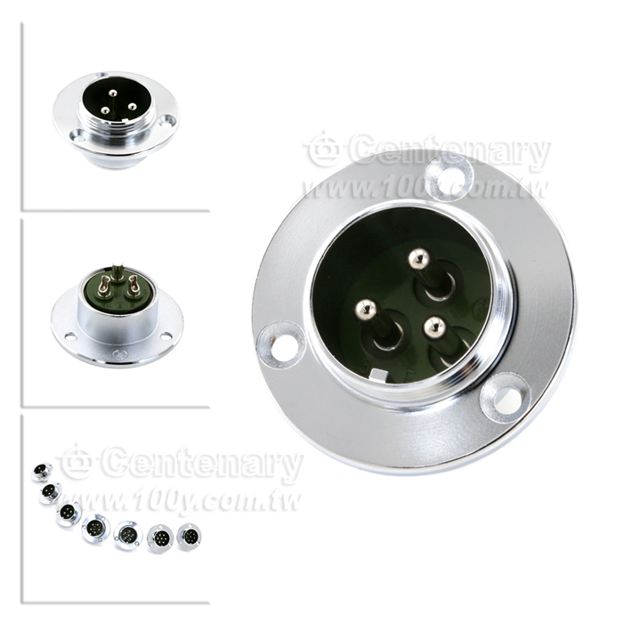 NCS-25 Series -Miniature Industrial Circular Connectors - 89508 Product Image