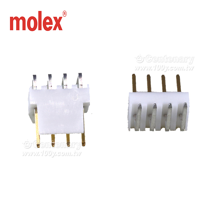 R/A PCB HDR 4P GOLD FRICTION LOCK - 148461 Product Image