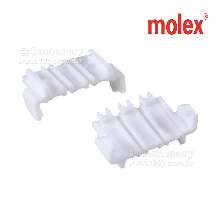 MINIFIT TPA2 3CKT TPA RETAINER 94V-0 LH WHITE - 148463 Product Image