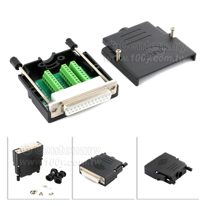 DB25 Free Solder Module/Female Nut - 147789 Product Image