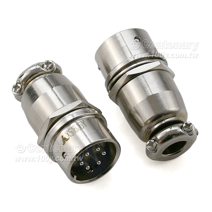 Nickle Plated Industrial Circular connectors - 144256 Product Image