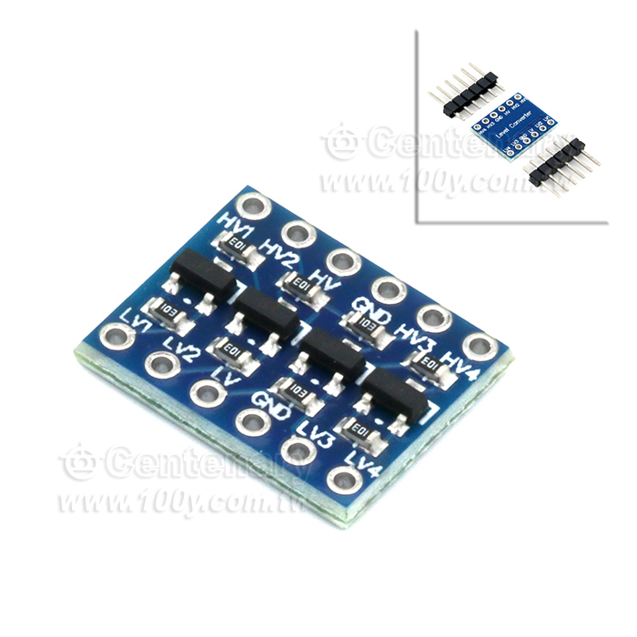 4路 電平轉換模塊 4路排針 - 148849 產品圖片