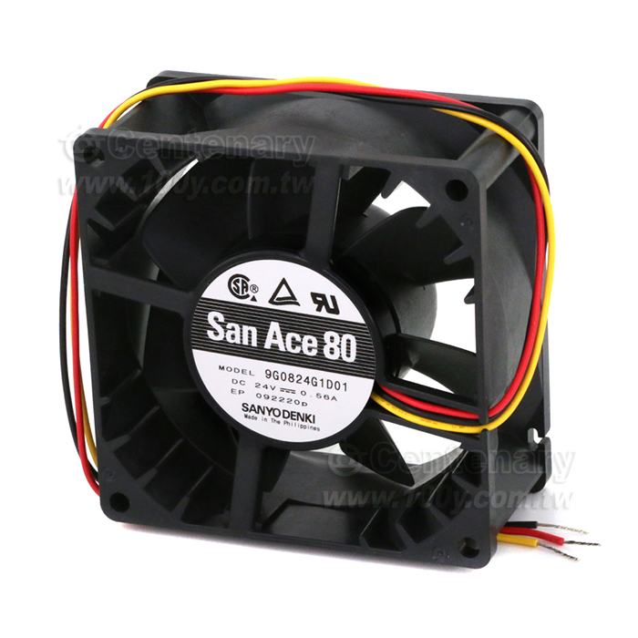 帶線式風扇 DC24V - 92840 產品圖片