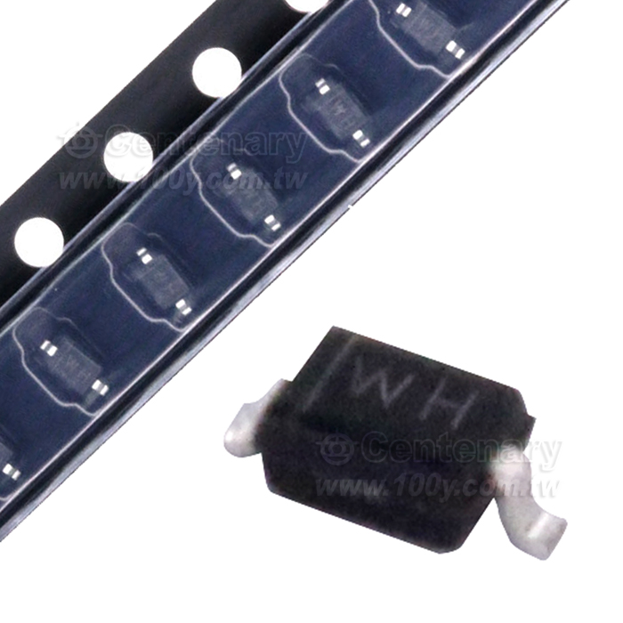 貼片穩壓二極管 SOD-323/0805 12Vz/200mW WH - 148270 產品圖片