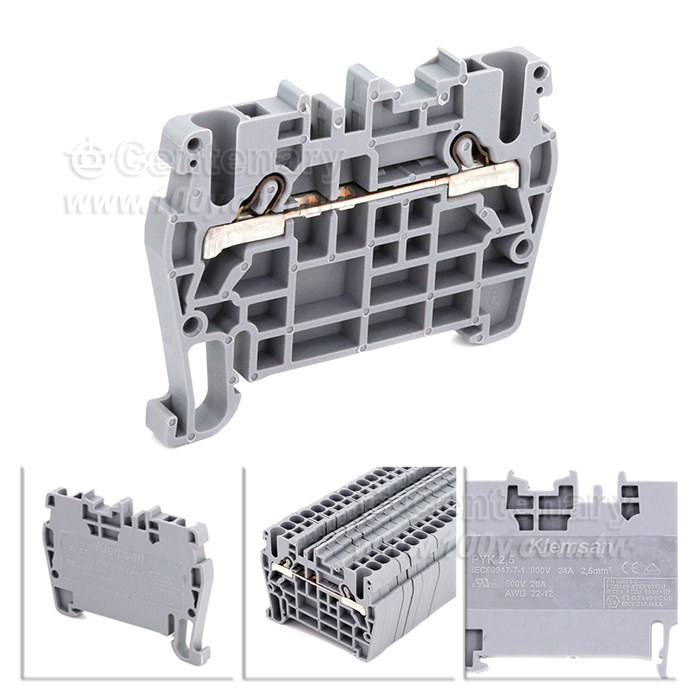 Single-Layer Shrapnel Quick-Plug Terminal Block