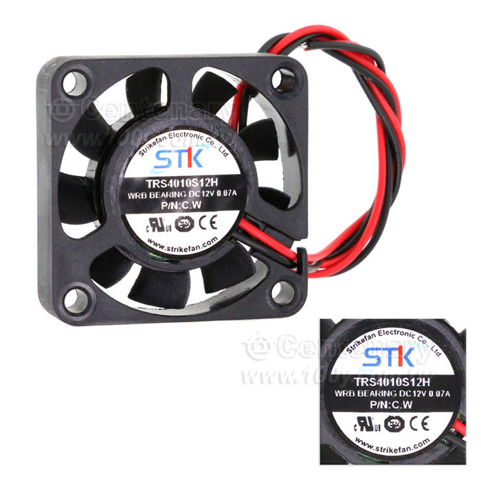 帶線式風扇 DC12V 40*40*10mm - 148274 產品圖片
