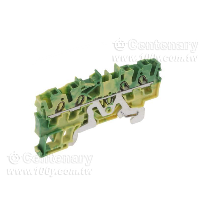 4-conductor ground terminal block - 150300 Product Image