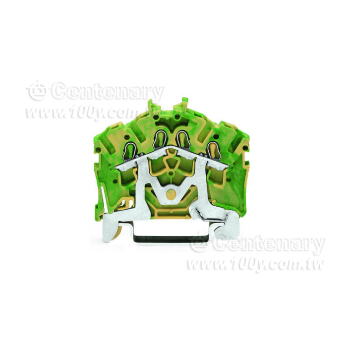 4-conductor ground terminal block - 150307 Product Image