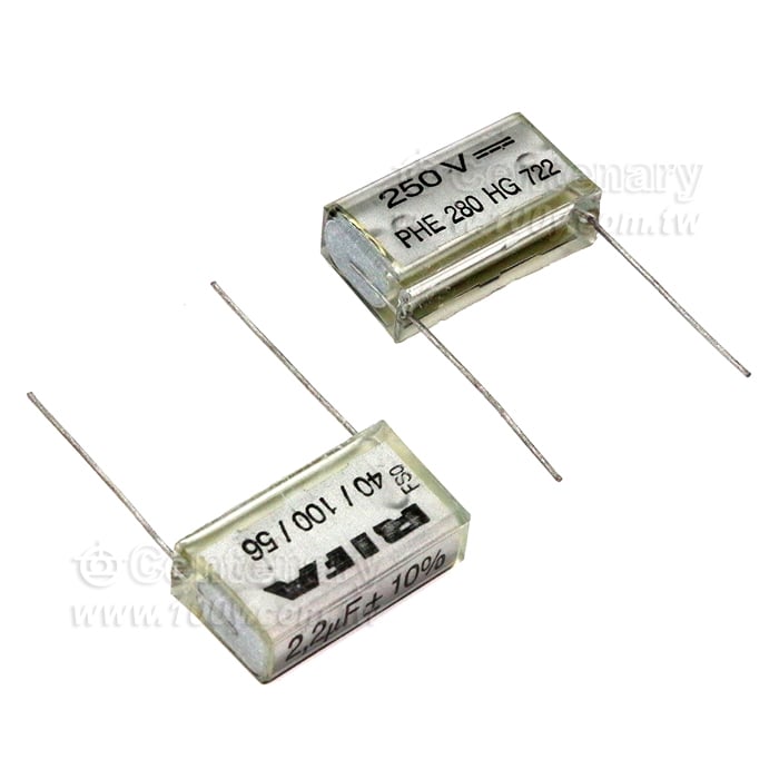 頂級安規薄膜電容_2.2uf/250v  P:27.5