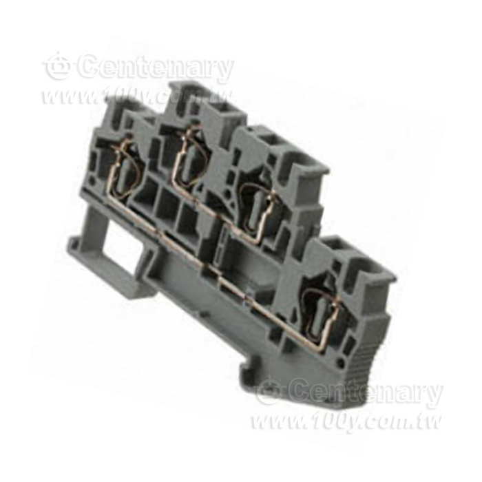 Double-level spring-cage terminal block - 150443 Product Image