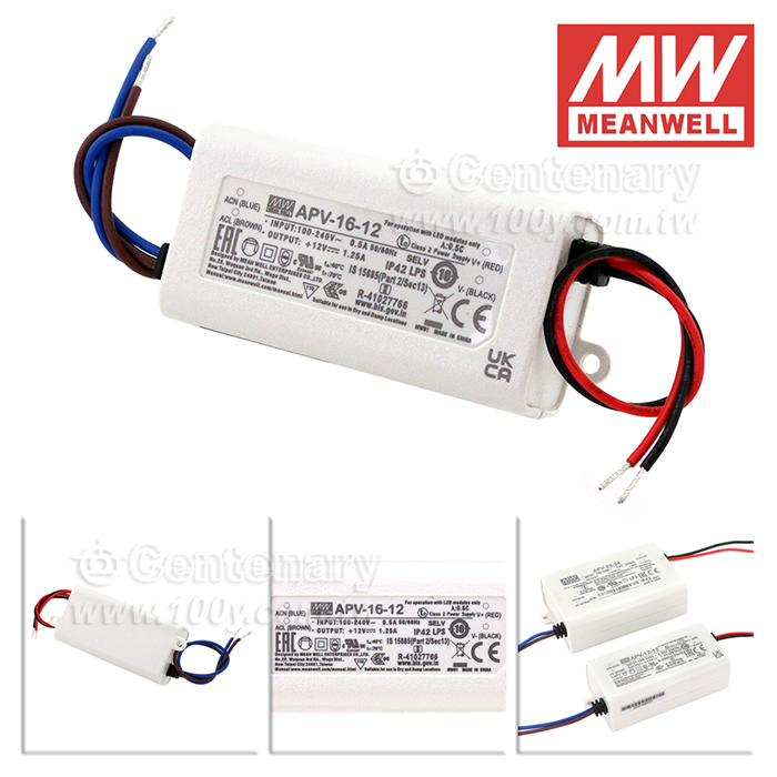 16W Single Output Switching Power Supply - 100138 Product Image