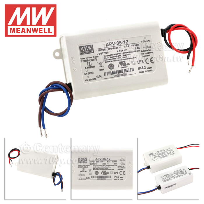 35W Single Output Switching Power Supply - 100140 Product Image