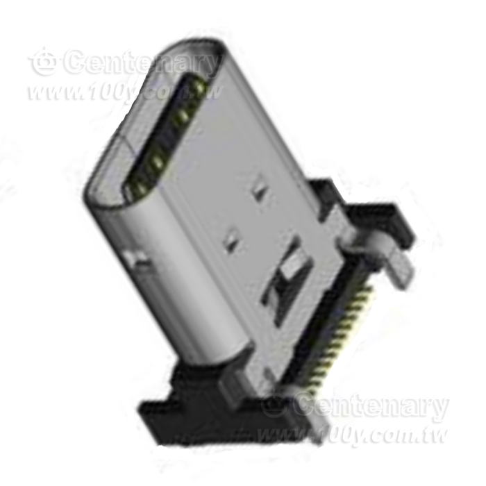USB3.2介面直立式 TYPE C介面插座 - 150678 產品圖片