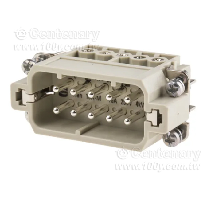 重負荷電源連接器HAN A 10P M - 150727 Product Image