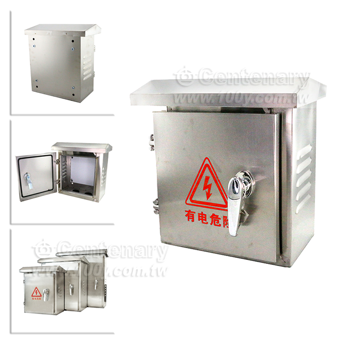 304戶外電箱 150*250*300MM安裝板尺寸：180*200MM 側邊帶散熱孔 - 142900 產品圖片