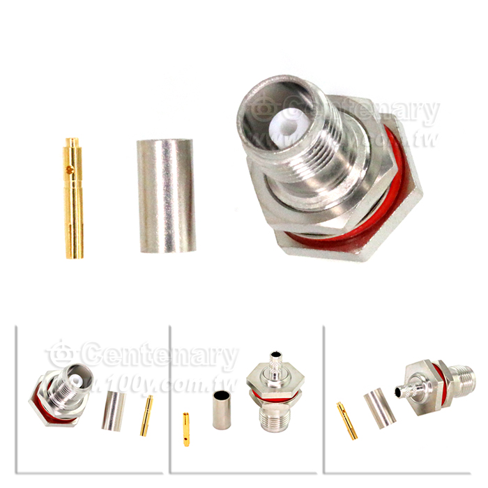 TNC Jack  IP67 for LMR200 3Ghz VSWR1.2 - 93071 產品圖片