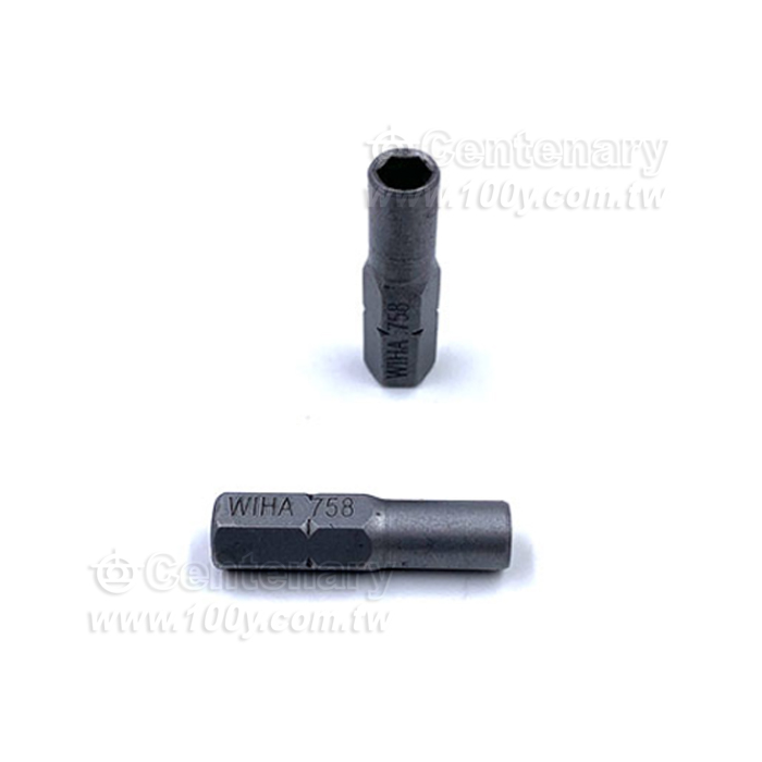 wiha 1/4轉換頭强磁6.35mm轉接4mm螺絲刀精密批頭 - 150973 產品圖片